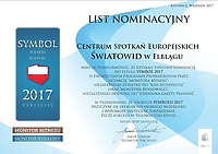 Nominacja do tytułu Symbol Polskiej Kultury 2017