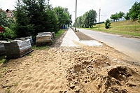 Nowe rury, nowy chodnik
