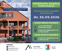 Nowoczesne i przystępne cenowo mieszkania w Gminie Elbląg. Ruszył nabór wniosków w programie SIM!