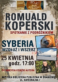 O Syberii ze znanym podróżnikiem