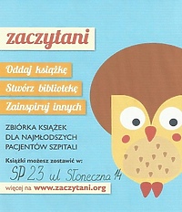 Oddaj książkę chorym dzieciom