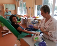 Oddali ponad 12 litrów krwi
