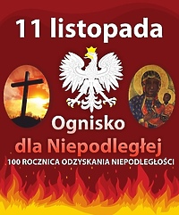Ognisko dla Niepodległej w Bażantarni