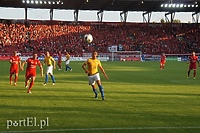 Olimpia walczyła dzielnie, ale przegrała z Widzewem