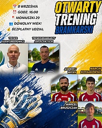 Olimpia zaprasza bramkarzy na trening otwarty