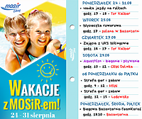 Ostatni tydzień Wakacji z MOSiR-em