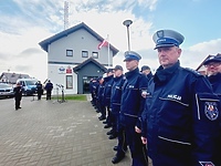 Przeprowadzka policji z Młynar