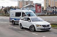 Pijany kierował skodą