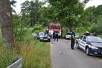 Pijany kierowca forda spowodował wypadek