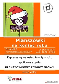 Planszówkowe zakończenie roku