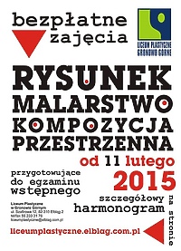 Plastyk zaprasza gimnazjalistów na zajęcia