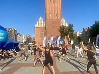 Plenerowa Zumba tym razem na Starym Mieście