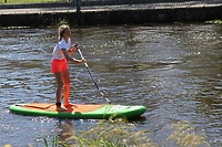 Będą pływać na deskach po rzece Elbląg