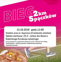 Pobiegnij, zjedz pączka i pomóż ubogim dzieciom