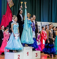 Podium dla Elblążan (taniec towarzyski)
