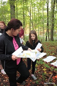Pół setki uczestników biegało z mapą
