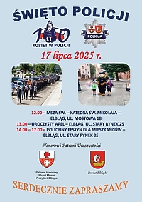 Policja będzie świętować