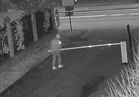 Policja poszukuje mężczyzny, który uszkodził szlaban