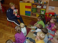 Policjanci w przedszkolu