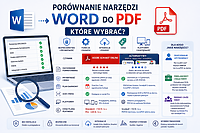 Porównanie narzędzi Word do PDF: które wybrać