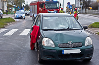 Potrącenie na Browarnej i kolizja w Milejewie