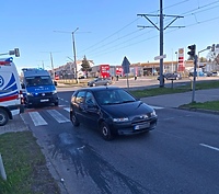 Potrącenie na przejściu dla pieszych
