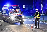 Potrącenie na ul. Podgórnej