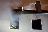 Pożar mieszkania przy Grunwaldzkiej