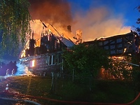 Pożar w Jelonkach. Nie żyje jedna osoba