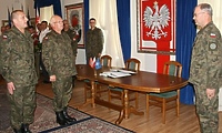 Pożegnanie dowódcy 16 PDZ