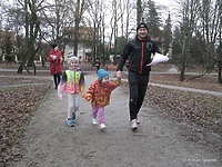 Pożegnanie jesieni z mapą w ręku