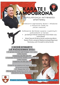 Poznaj karate - bezpłatne zajęcia już w sobotę 