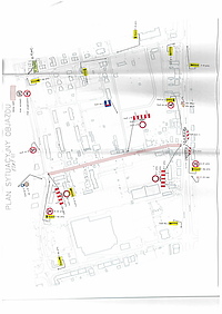 Prace drogowe na ul. Komeńskiego
