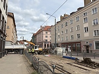 Przebudowa torowiska na ul. 1 Maja. Dodatkowe prace