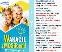 Przedostatni tydzień Wakacji z MOSiR-em