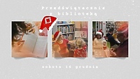 Przedświąteczna sobota z biblioteką