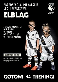 Przedszkola Legii Warszawa już wkrótce w Elblągu