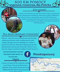 Przejedzie 600 km, by pomóc choremu koledze