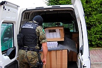 Przemycał papierosy