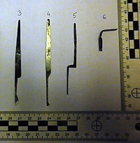 Policjanci zatrzymali włamywacza