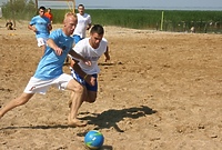 Puchar Elbląga dla Wodomexu Bojano (plażowa piłka nożna)