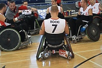 Sukces debiutantów (rugby na wózkach)