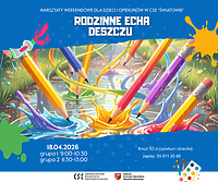 Rodzinne Echa Deszczu - kolejne warsztaty rodzinne w CSE „Światowid”