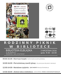 Rodzinny piknik w bibliotece