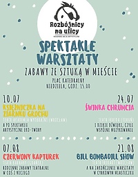 Rozbójnicy na ulicy - letnie rodzinne akcje artystyczne