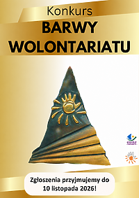 Ruszyła XXVI edycja konkursu "Barwy Wolontariatu"