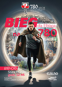 Ruszyły zapisy na Bieg 780 dla Elbląga