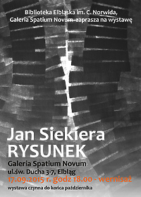 Rysunki Jana Siekiery w Spatium Novum