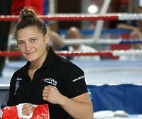 Sandra Kruk z brązem (boks)