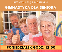 Seniorze, bądź aktywny MOSiR-em